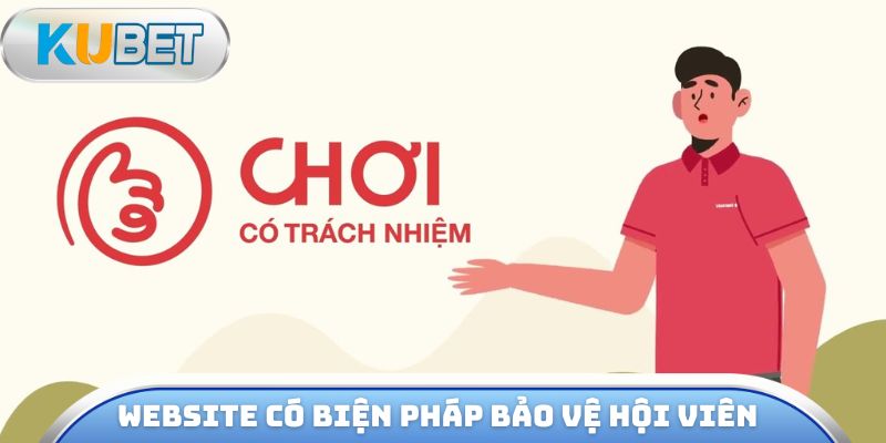 Trang game có nhiều biện pháp để bảo vệ hội viên